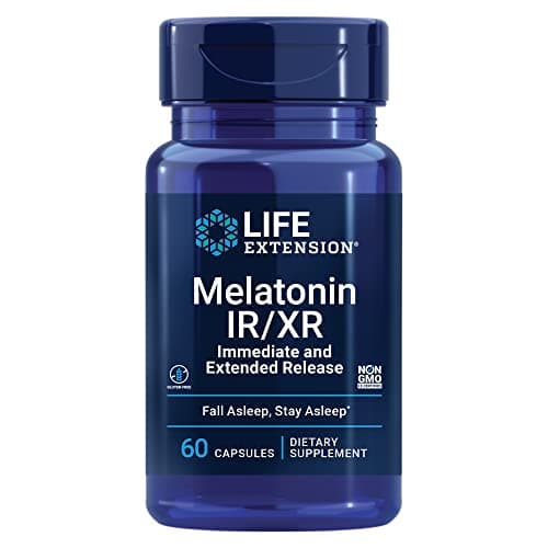 Life Extension Melatonin IR/XR Review: A Deep Dive into This Timed-Release Sleep Aid