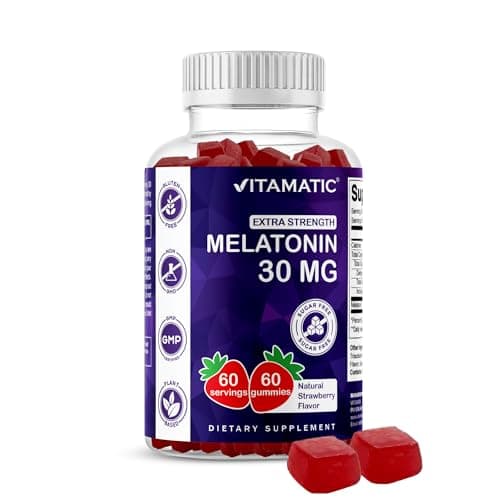 Vitamatic Melatonin Gummies Review – Do 30mg Sleep Gummies Actually Work?