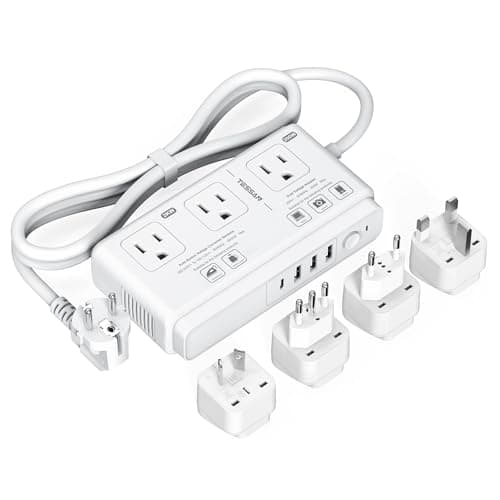 220V to 110V Voltage Converter Review – TESSAN Travel Adapter Tested