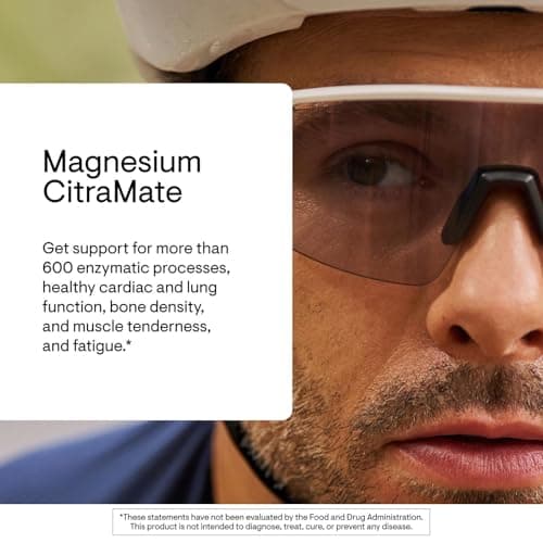 THORNE - Magnesium CitraMate - Magnesium Citrate & Malate Supplement - Supports Heart Health, Skeletal Muscles, Cardiac & Lung Function, Bone Density & More* - Third-Party Certified - 90 Servings
