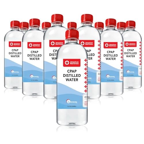 Resway CPAP Distilled Water Bottles Review: Travel-Friendly 12-Pack