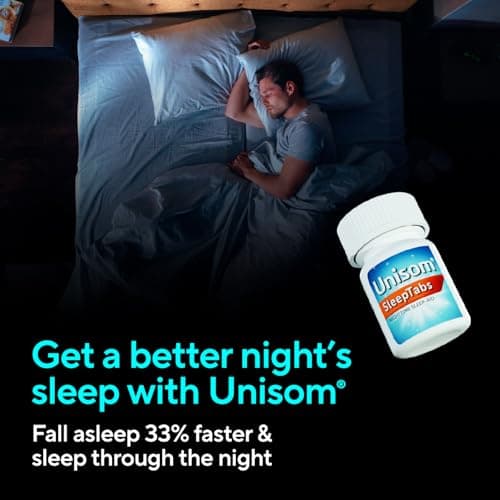 Unisom SleepTabs, Nighttime Sleep-aid, Doxylamine Succinate, 32 Tablets