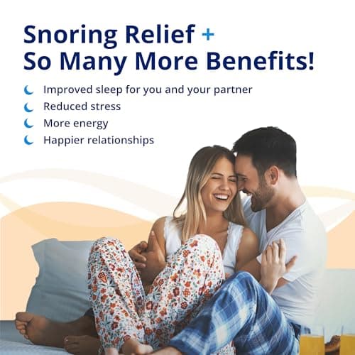 ZQuiet, Anti-Snoring Mouthpiece, Starter Pack with 2 Sizes, Living Hinge & Open Front Design for Comfort & Easy Breathing, Blue