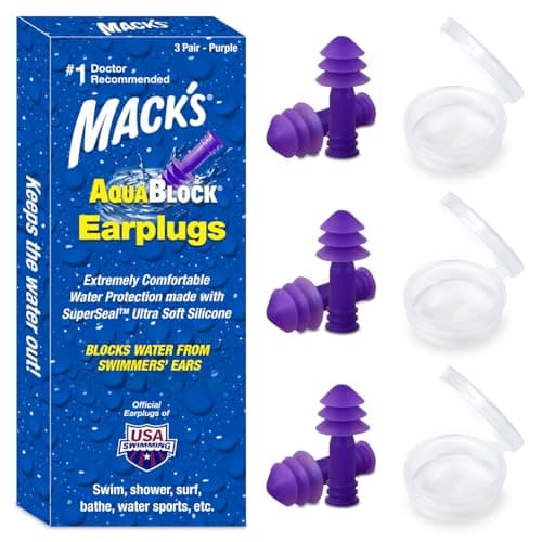 Mack's AquaBlock Swimming Earplugs Review: Comfort & Protection Tested