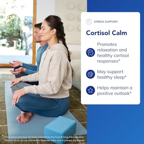 Pure Encapsulations Cortisol Calm - Supports Cortisol Health & Relaxation - Contains Ashwagandha, Magnolia Bark, Rhodiola Rosea & L-Theanine - Restful Sleep* - 60 Capsules
