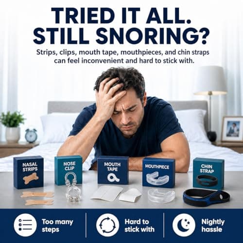 Anti Snoring Spray, Easy Anti Snoring Solution to Help Reduce Snoring and Nighttime Disruption, Alternative to Anti Snoring Devices, Nasal Strips, Mouth Tape and Mouthpieces,1 Fl Oz
