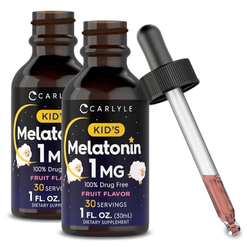 Carlyle Kids Melatonin Liquid Review: Two-Pack Berry Sleep Aid Tested