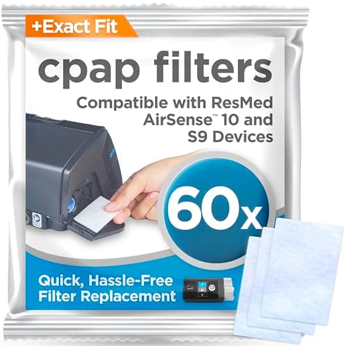 resplabs CPAP Filters for ResMed AirSense 10 Review – 60-Pack Tested